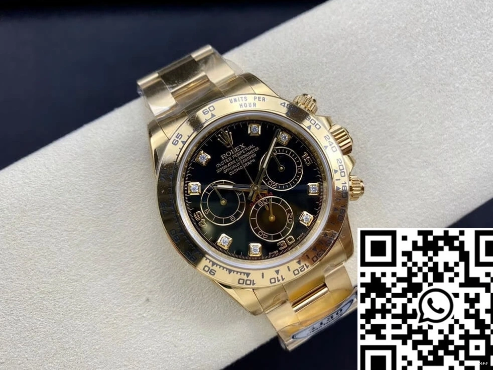 Clean M116508-0008 Rolex Diamond-set Cosmograph Daytona Factory Dial 1101